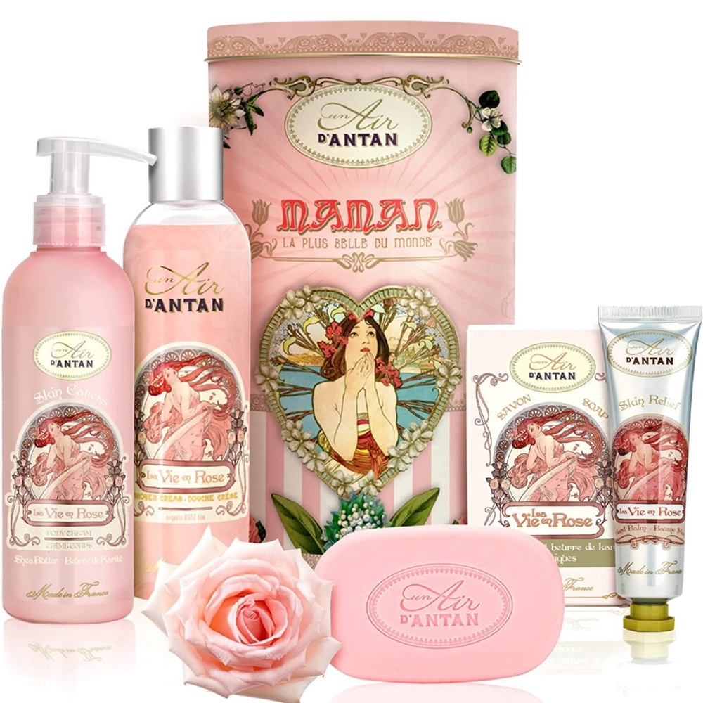 Maman La Plus belle de monde tin spa kit